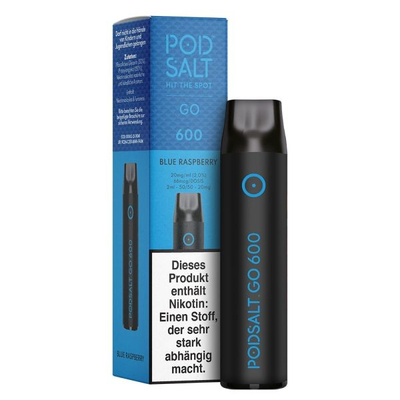 Pod Salt Go 600 - Blue Raspberry 20mg