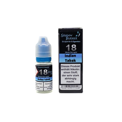 Shadow Burner NicSalt Liquid - Indian Tabak 18mg