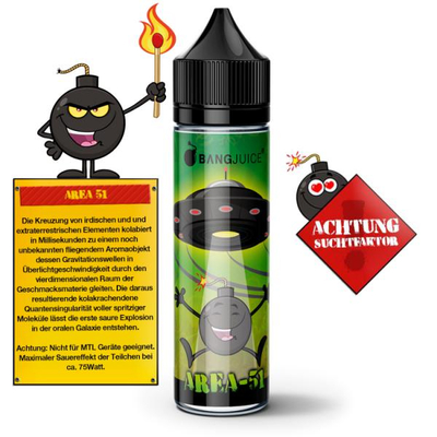 Bang Juice - Area 51 Aroma