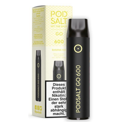 Pod Salt Go 600 - Banana-Ice 20mg