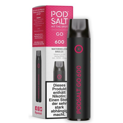 Pod Salt Go 600 - Watermelon-Breeze 20mg