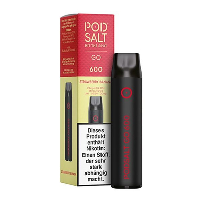 Pod Salt Go 600 - Strawberry-Banana 20mg