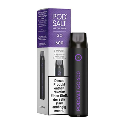 Pod Salt Go 600 - Grape-Ice 20mg