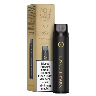 Pod Salt Go 600 - Cuban Creme 20mg