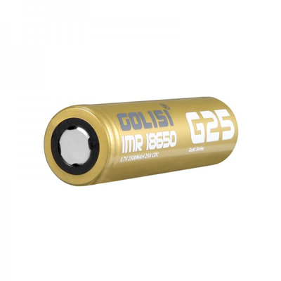 Golisi 18650 Akku G25 20A/25A 2500mAh