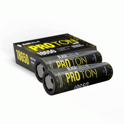 BlackCell 18650 Proton 2er Pack 3000 mAh