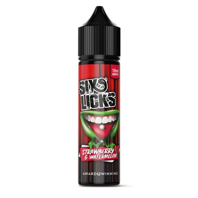 Six Licks - Strawberry Watermelon Aroma