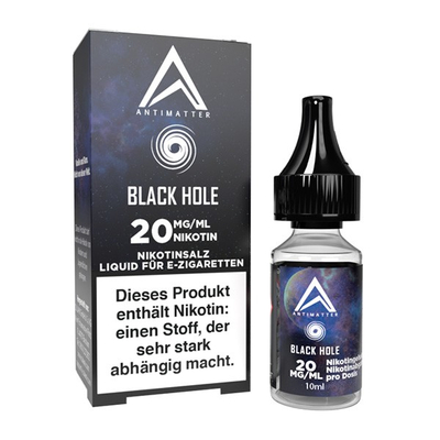 Antimatter NicSalt Liquid - Black Hole 20mg