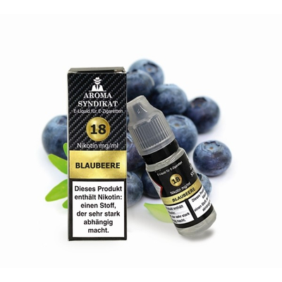 Aroma Syndikat NicSalt Liquid - Blaubeere 18mg