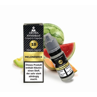 Aroma Syndikat NicSalt Liquid - Melonenmix 18mg