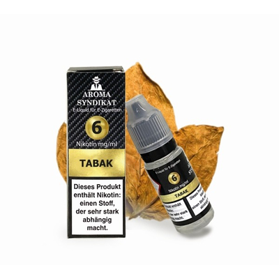 Aroma Syndikat Liquid - Tabak 6mg