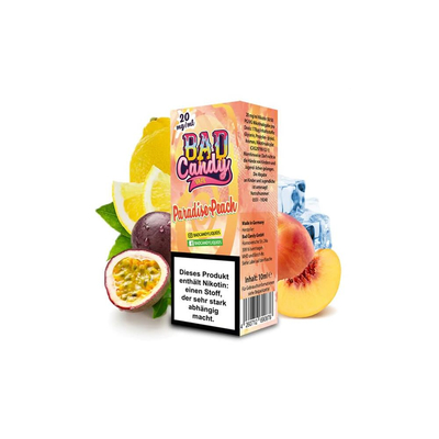Bad Candy NicSalt Liquid - Paradise Peach 10mg