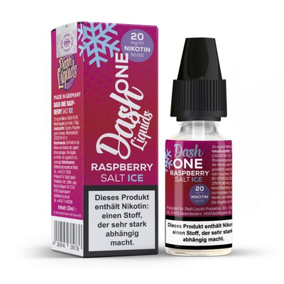 Dash One NicSalt Liquid - Raspberry ICE 20mg