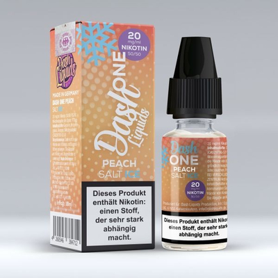 Dash One NicSalt Liquid - Peach ICE