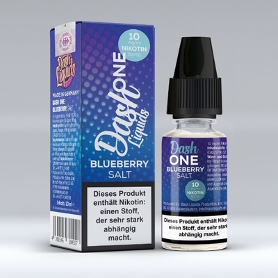 Dash One NicSalt Liquid - Blueberry 10mg