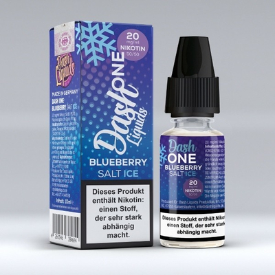Dash One NicSalt Liquid - Blueberry ICE