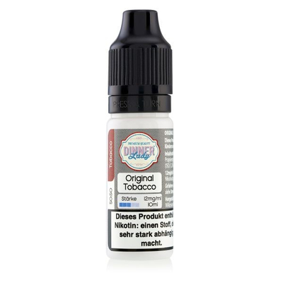 Dinner Lady Liquid - Original Tobacco 12mg