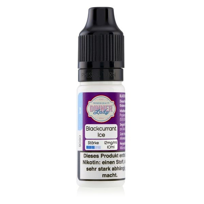 Dinner Lady Liquid - Blackcurrant Ice 12mg