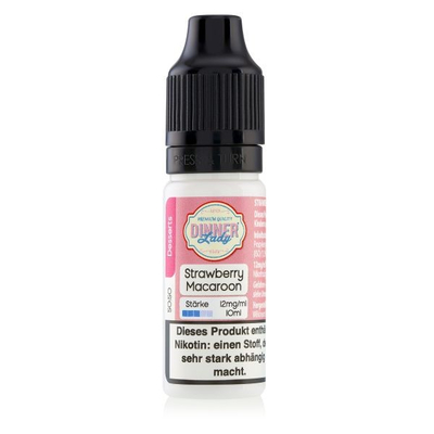 Dinner Lady Liquid - Strawberry Macaroon 12mg