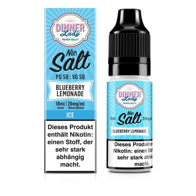 Dinner Lady NicSalt Liquid - Blueberry Lemonade 20mg