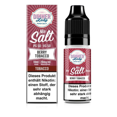 Dinner Lady NicSalt Liquid - Berry Tobacco 20mg