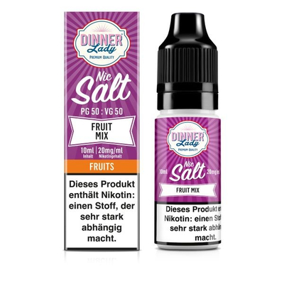 Dinner Lady NicSalt Liquid - Fruit Mix 20mg