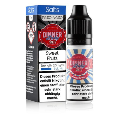 Dinner Lady NicSalt Liquid - Sweet Fruits 20mg