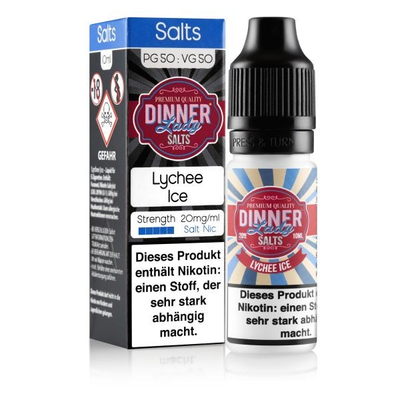 Dinner Lady NicSalt Liquid - Lychee Ice 20mg