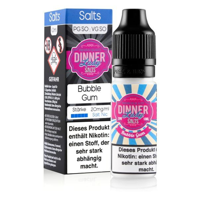 Dinner Lady NicSalt Liquid - Bubblegum 20mg