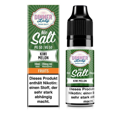 Dinner Lady NicSalt Liquid - Kiwi Melon 20mg