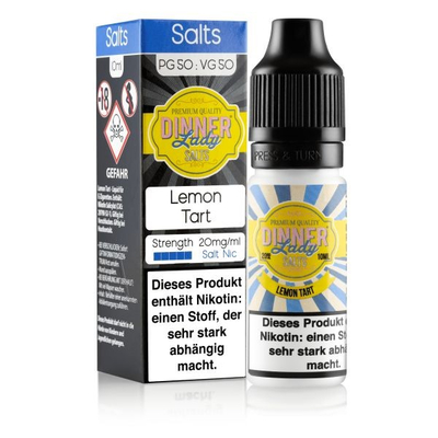 Dinner Lady NicSalt Liquid - Lemon Tart 20mg