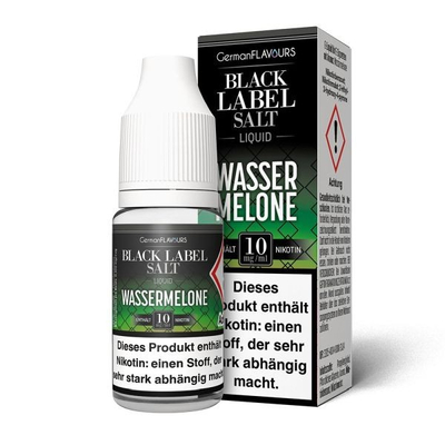 Black Label NicSalt Liquid - Wassermelone 20mg