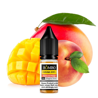 Bombo NicSalt Liquid - Peach and Mango 20mg