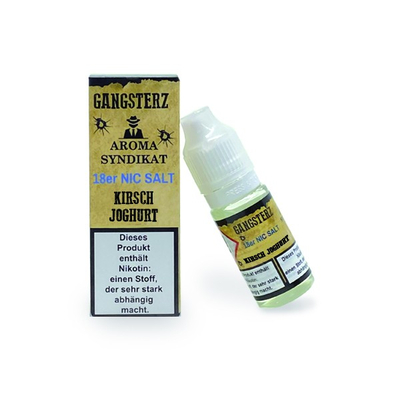 Gangsterz NicSalt Liquid - Kirsch Joghurt 18mg