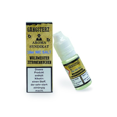 Gangsterz NicSalt Liquid - Waldmeister Zitronenkuchen 18mg