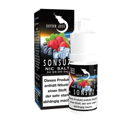 Hayvan Juice NicSalt Liquid - Sonsuz 18mg