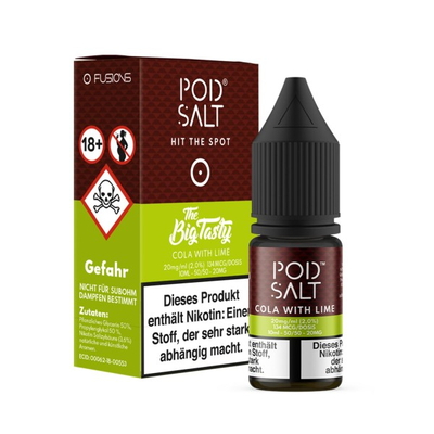 Pod Salt Fusion Liquid - Cola with Lime 20mg