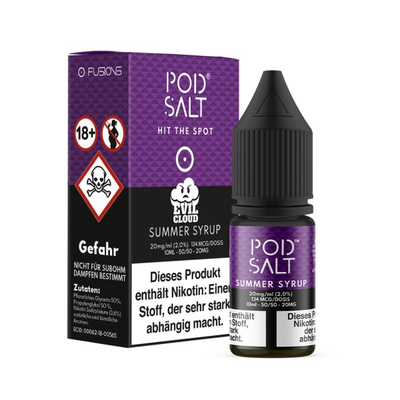 Pod Salt Fusion Liquid - Summer Syrup 20mg