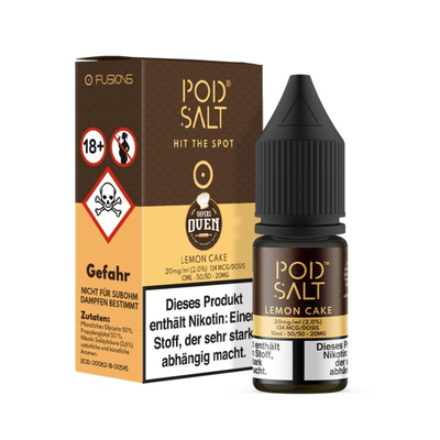 Pod Salt Fusion Liquid - Lemon Cake 20mg