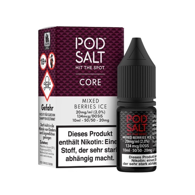 Pod Salt Core Liquid - Mixed Berries Ice 20mg