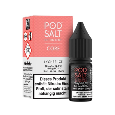 Pod Salt Core Liquid - Lychee Ice 20mg