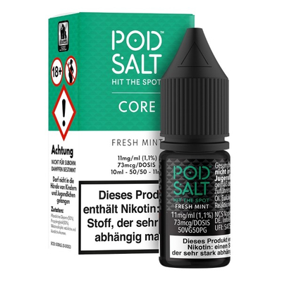 Pod Salt Core Liquid - Fresh Mint 11mg