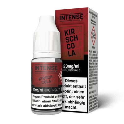 Intense NicSalt Liquid - Kirsch Cola 10mg