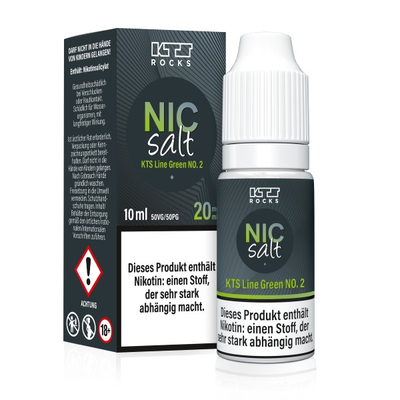 KTS Line NicSalt Liquid - Green No.2 20mg