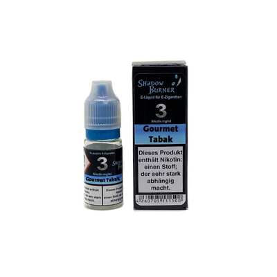 Shadow Burner Liquid - Gourmet Tabak 3mg