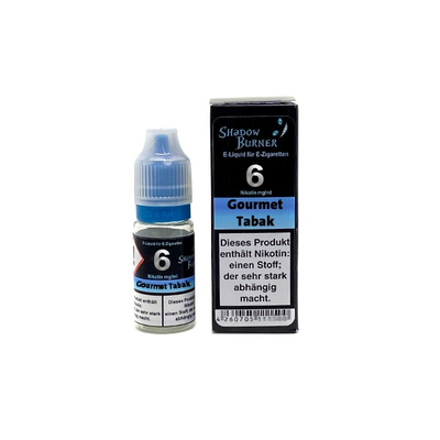 Shadow Burner Liquid - Gourmet Tabak 6mg