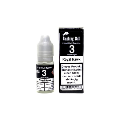 Smoking Bull Liquid - Royal Hawk 3mg