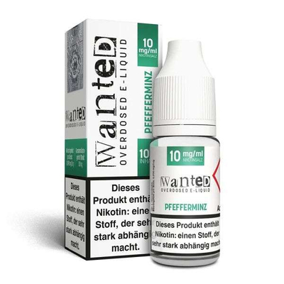 Wanted Overdosed NicSalt Liquid - Pfefferminz 10mg