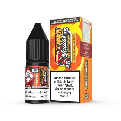 Strapped Soda NicSalt Liquid - MezzMania 10mg