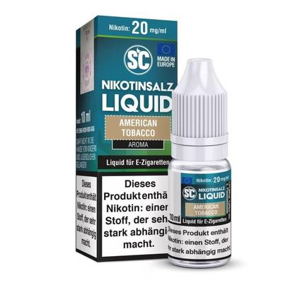SC NicSalt Liquid - American Tobacco